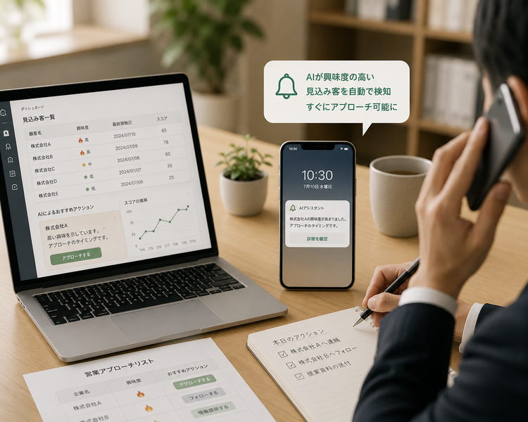 営業管理のAI活用事例