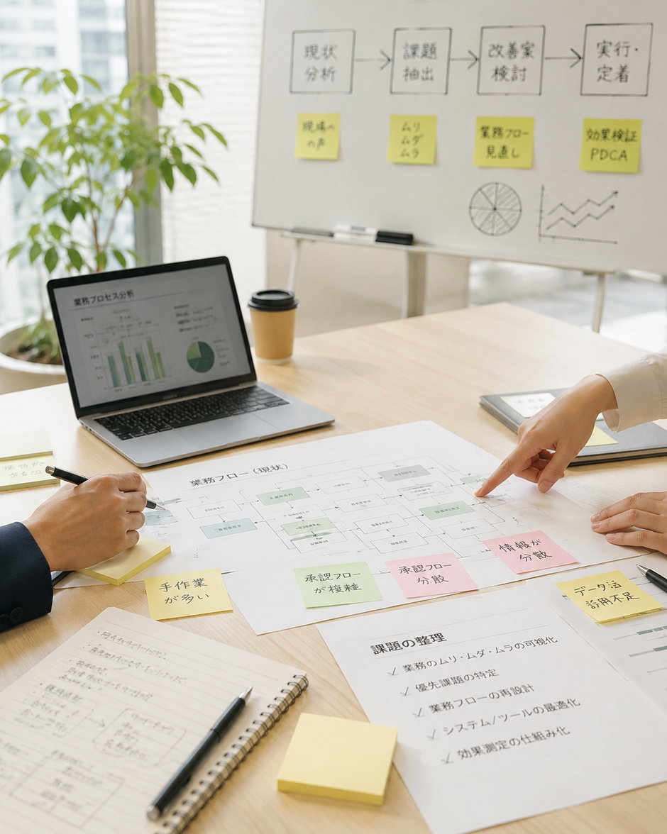 中小企業のAI導入・業務改善コンサルティング
